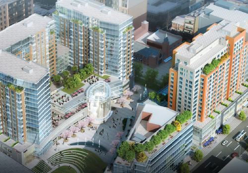 Flushing Commons, Queens, New York