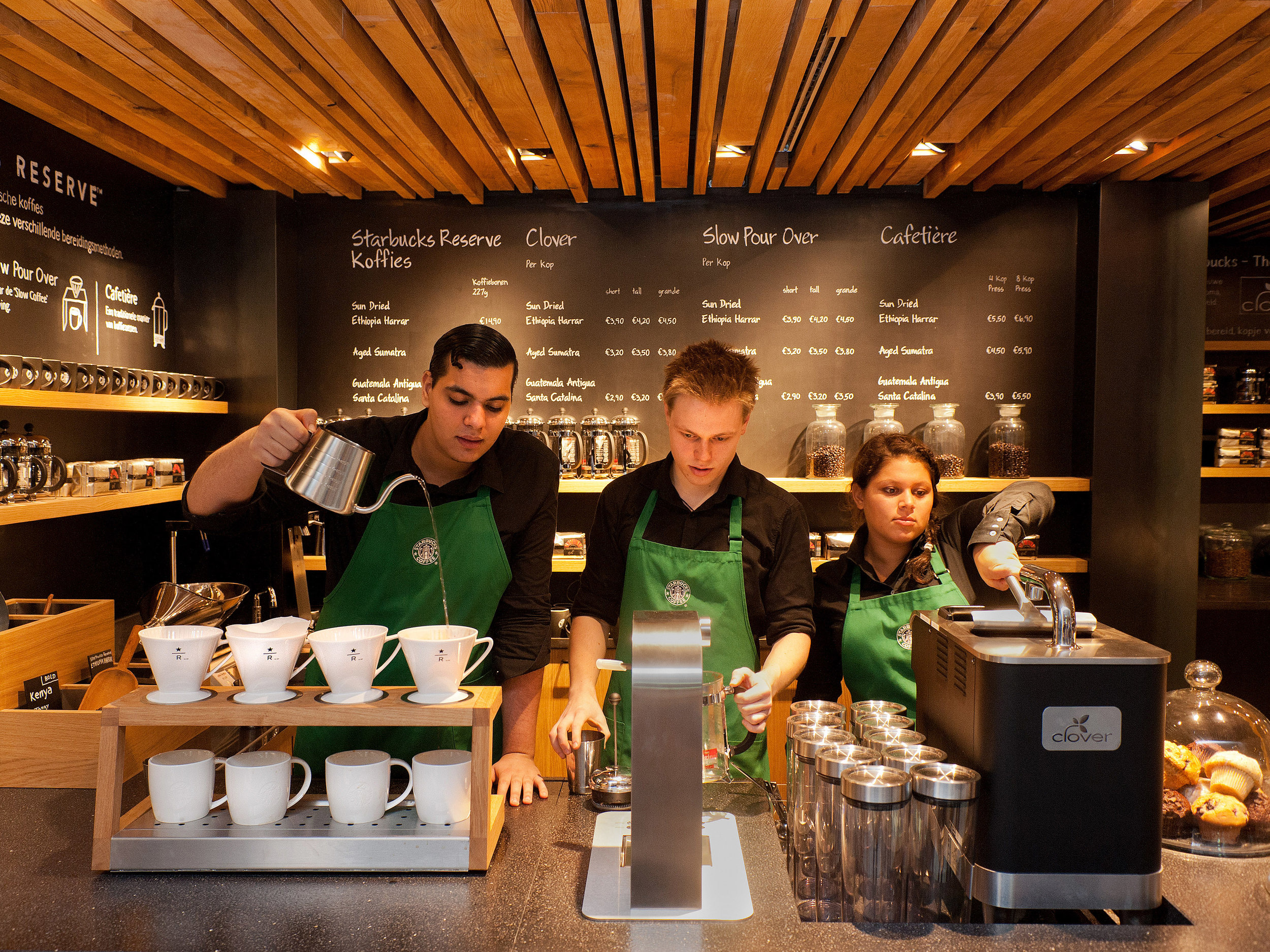 Starbucks’ global dominance could not be predicted.