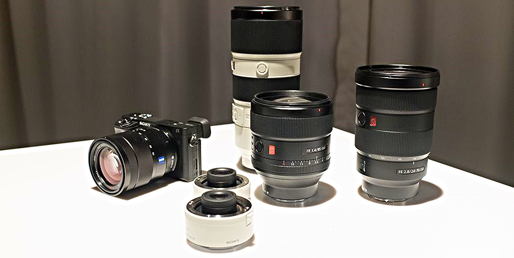 New Sony A6300 and G Masters lenses - Photo by www.theverge.com