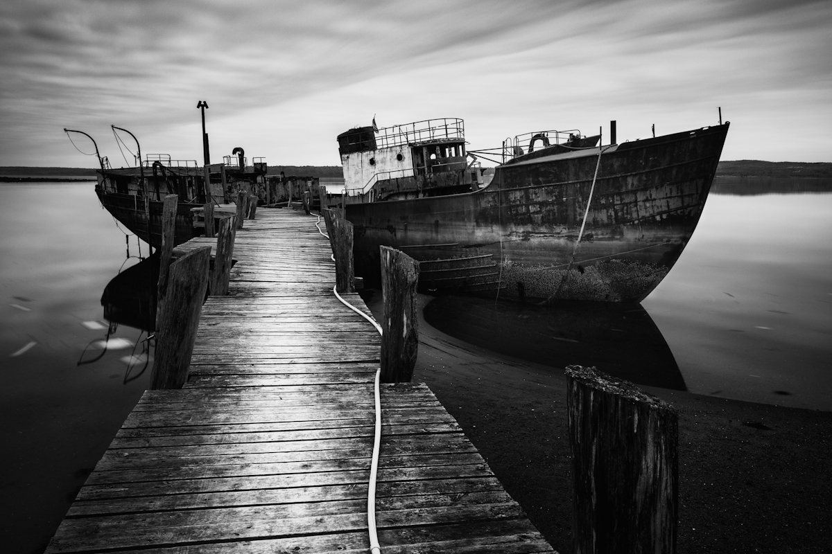 Fine Art Black and White Photography From The New England Coast by Nate