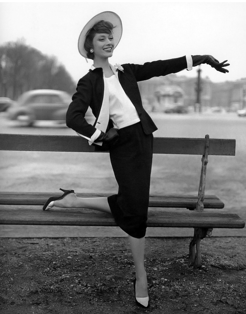 Black and White Fashion Photography by Georges Dambier
