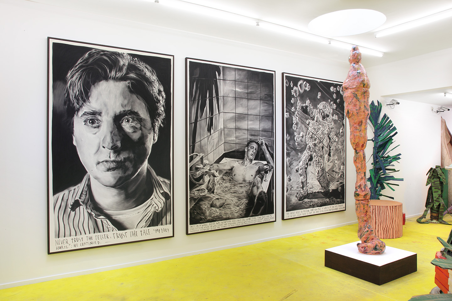 Rinus Van de Velde at Tim Van Laere Gallery, Antwerp, 2017 Courtesy: Tim Van Laere Gallery, Antwerp