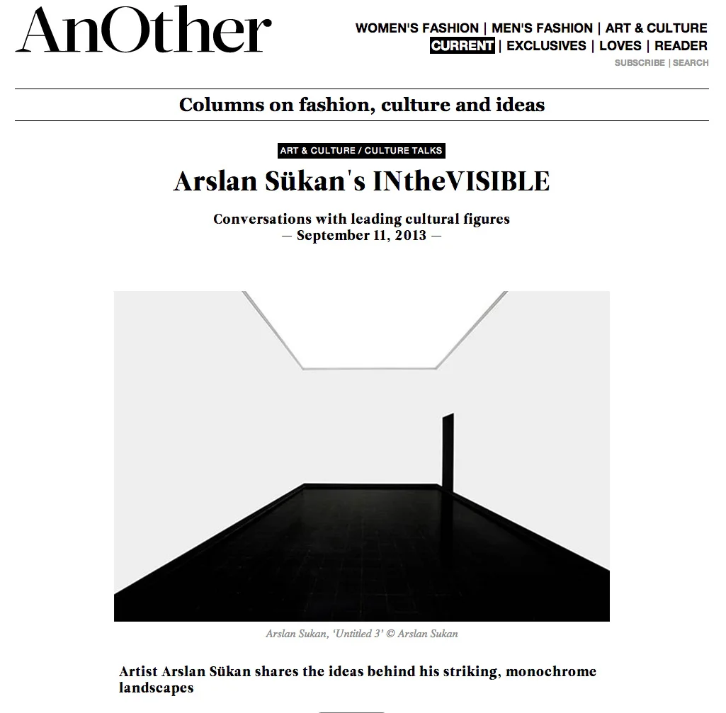 Another Magazine | interview