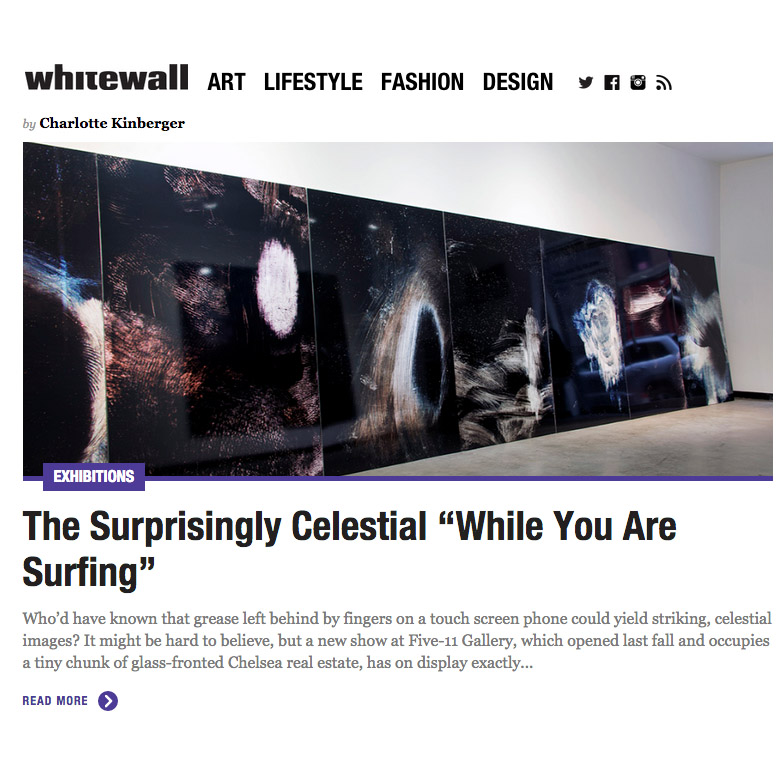 Whitewall | Review by Charlotte Kinberger https://whitewallmag.com/art/the-surprisingly-celestial-while-you-are-surfing
