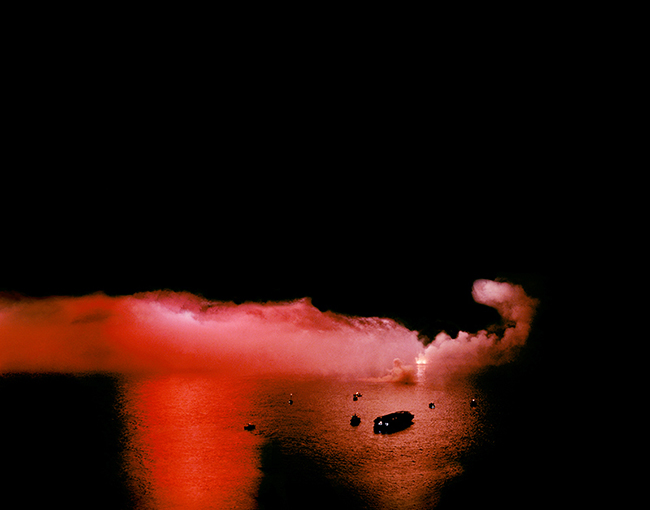 Artificial Blast , 2009, C-print in artists' frame, 120 x 150 cm