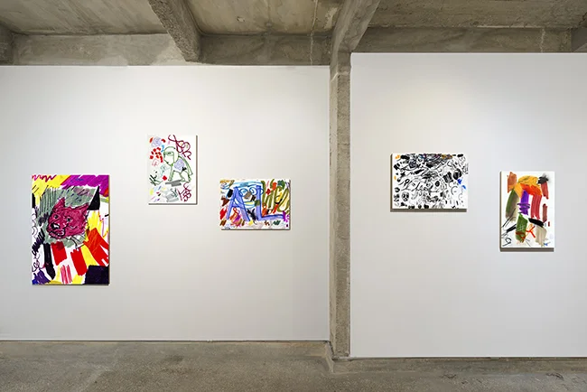 'Public on Paper' , Installation view , OktemAykut, Istanbul, 2018
