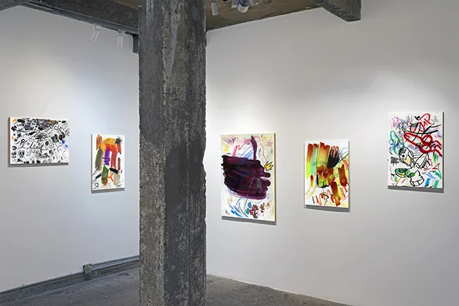 'Public on Paper' , Installation view , OktemAykut, Istanbul, 2018