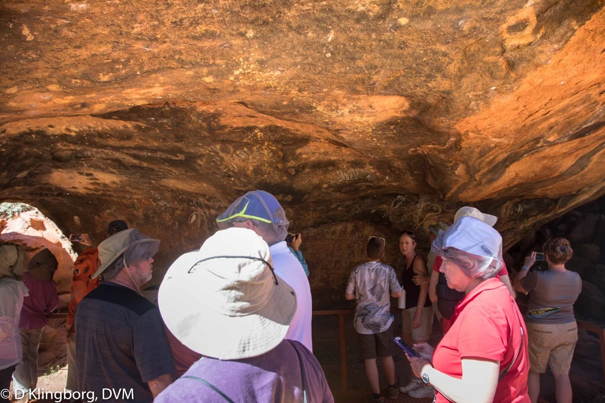 Uluru Cave paintings