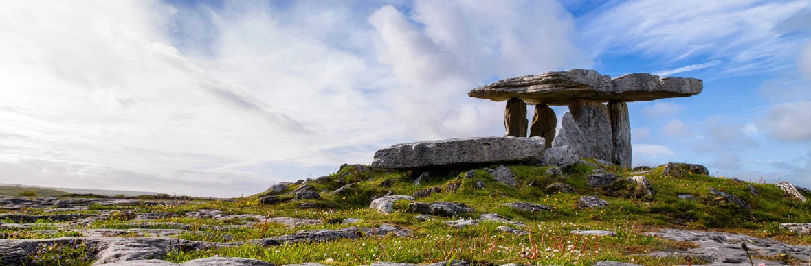 Limestone formations of The Burren