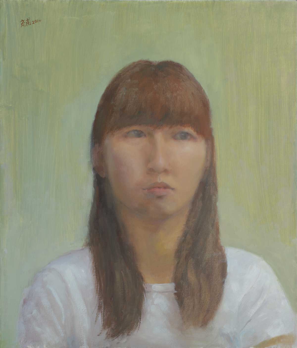  Oil on canvas. 10F (53.0×45.5 cm) 2014 