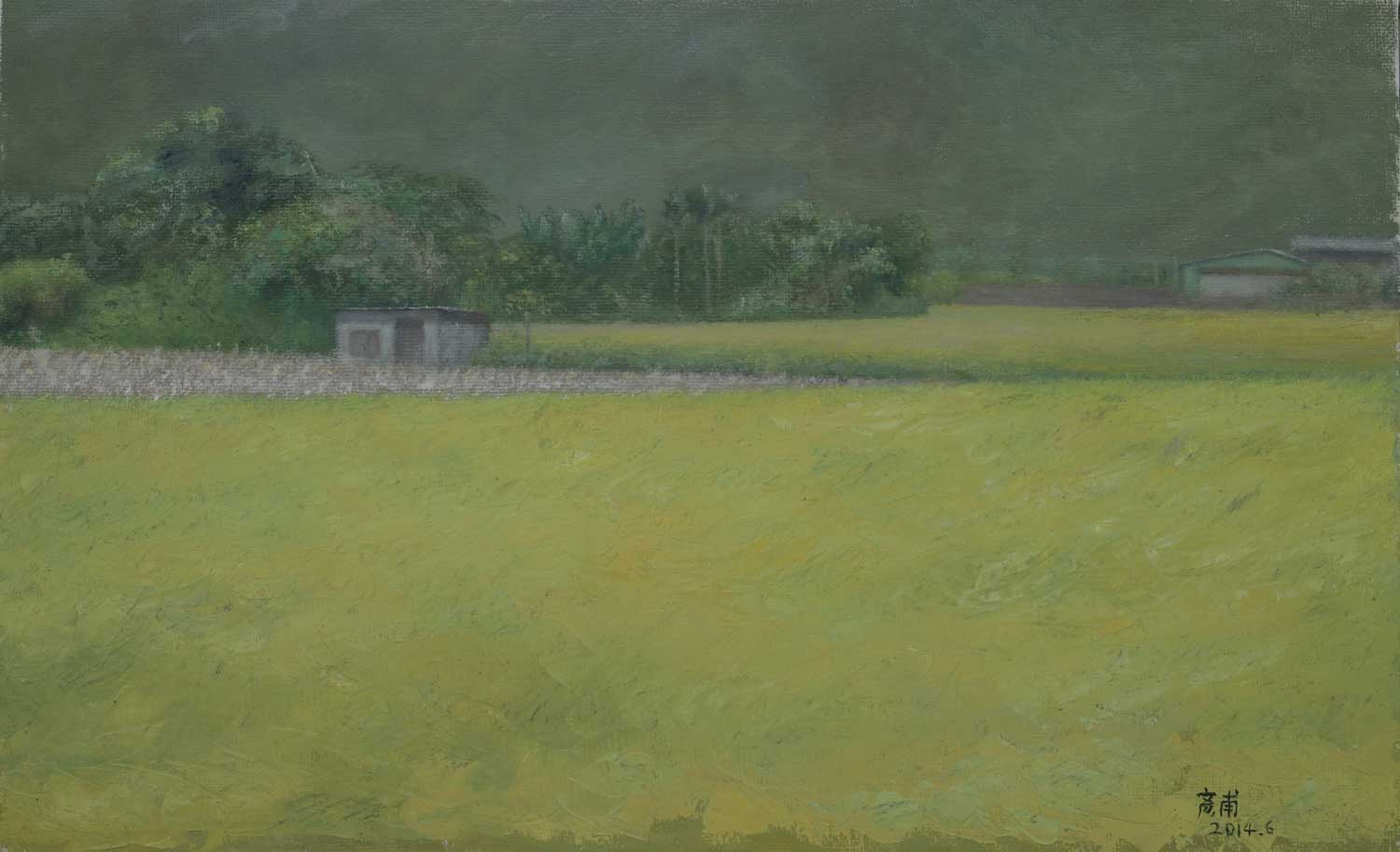  Oil on canvas. 10M (53.0×33.0 cm) 2014 