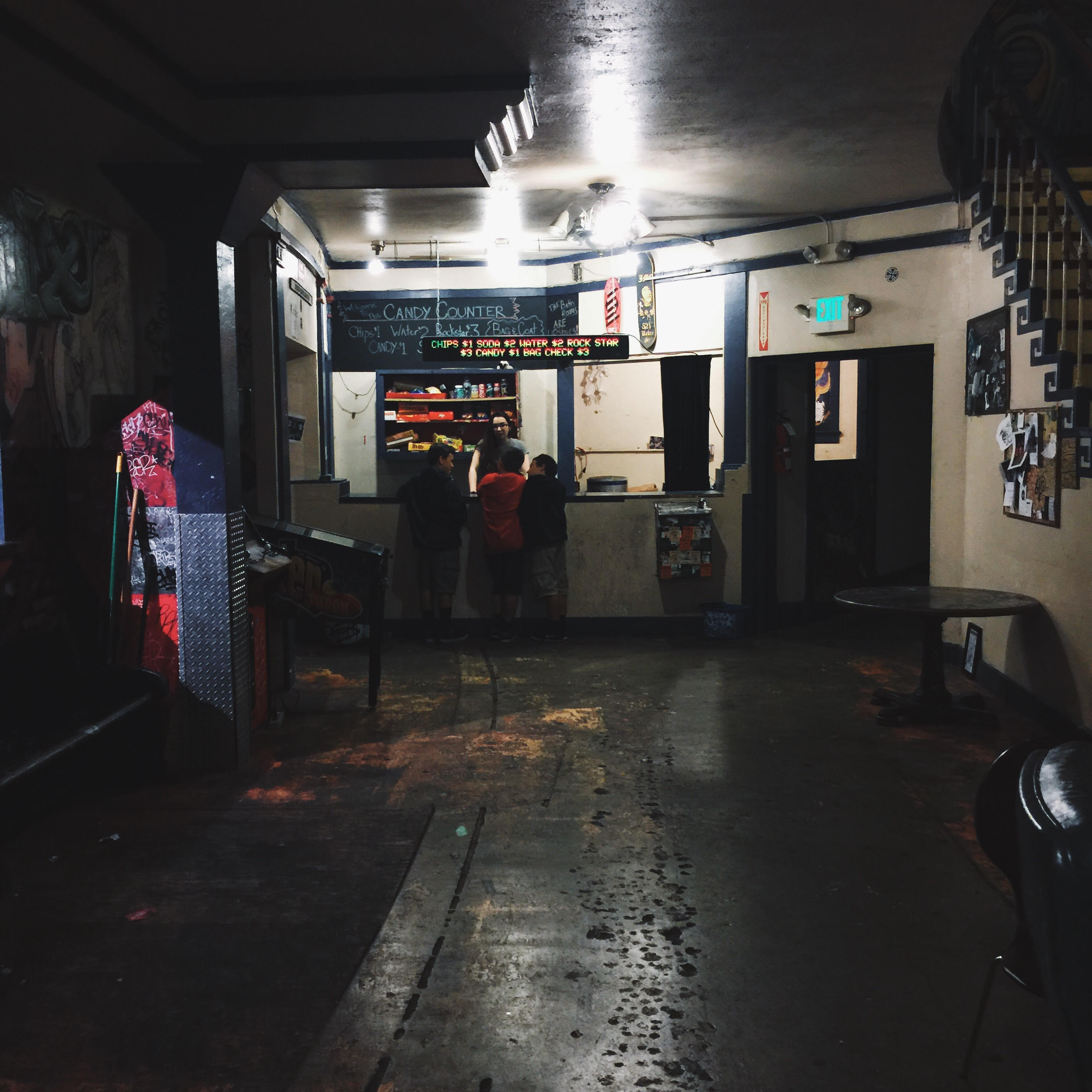 This is how it looks right when you get inside the Phoenix Theater. Dope.