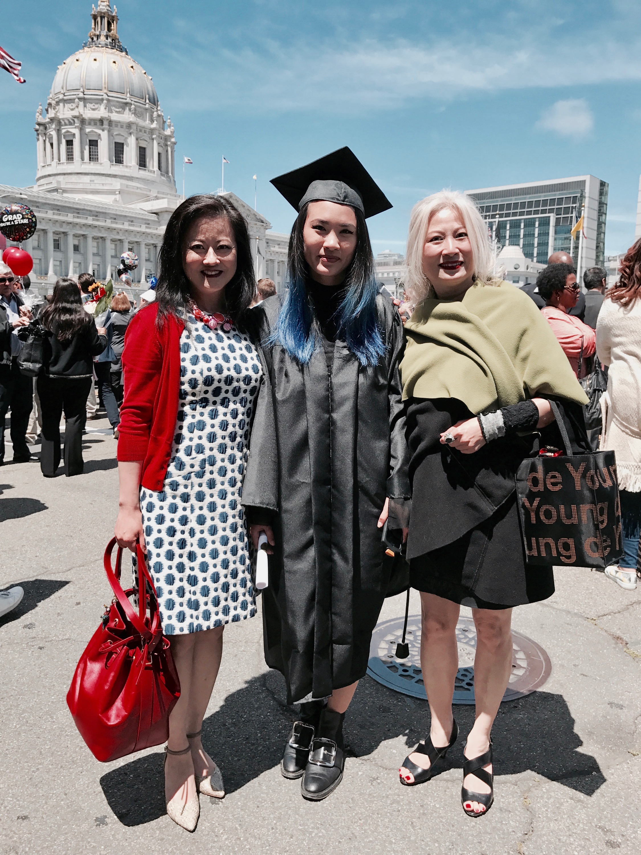 My mom and my godmother 