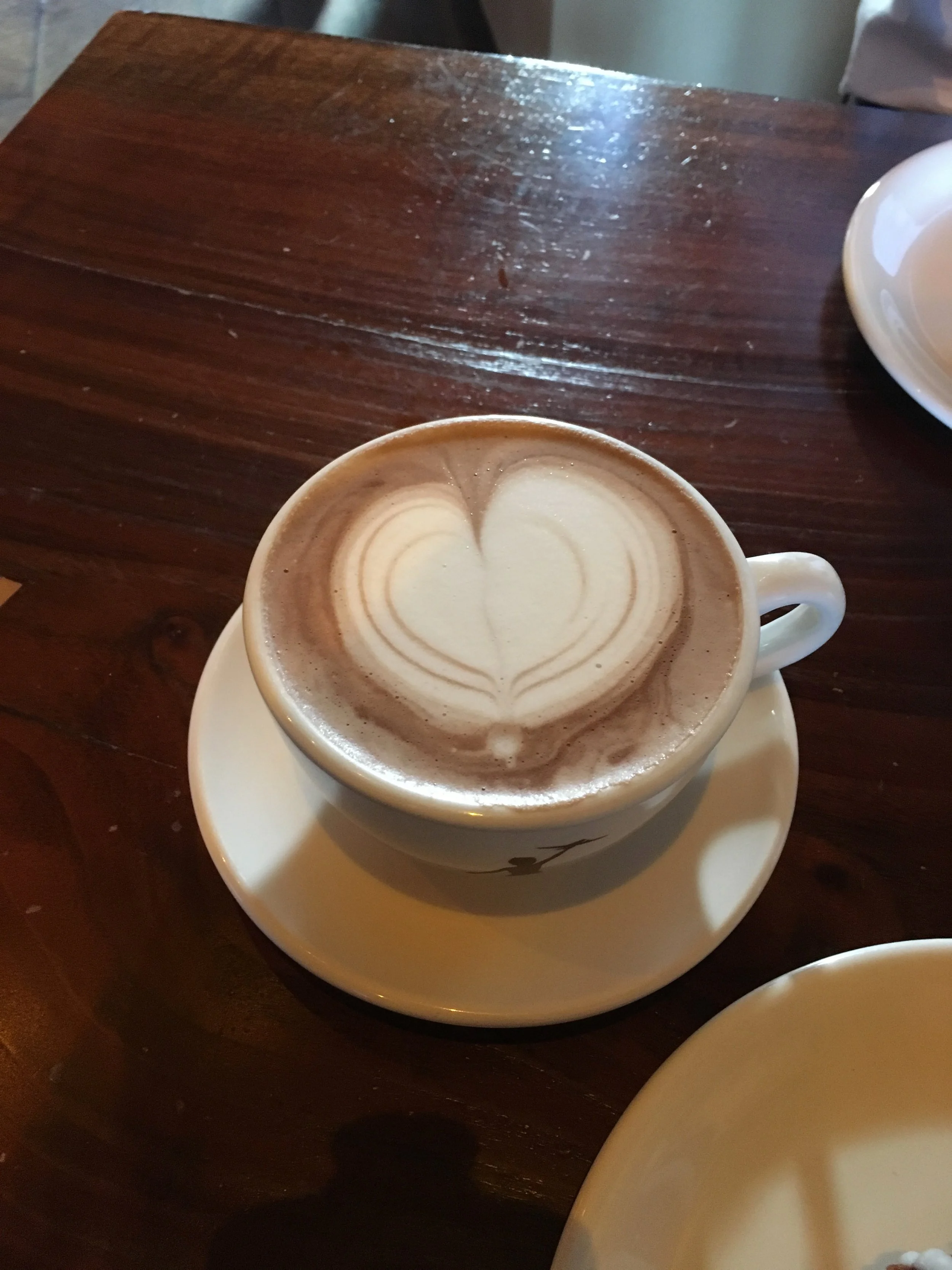 This is what my hot chocolate looked like after with no filter on ( ・ิω・ิ)