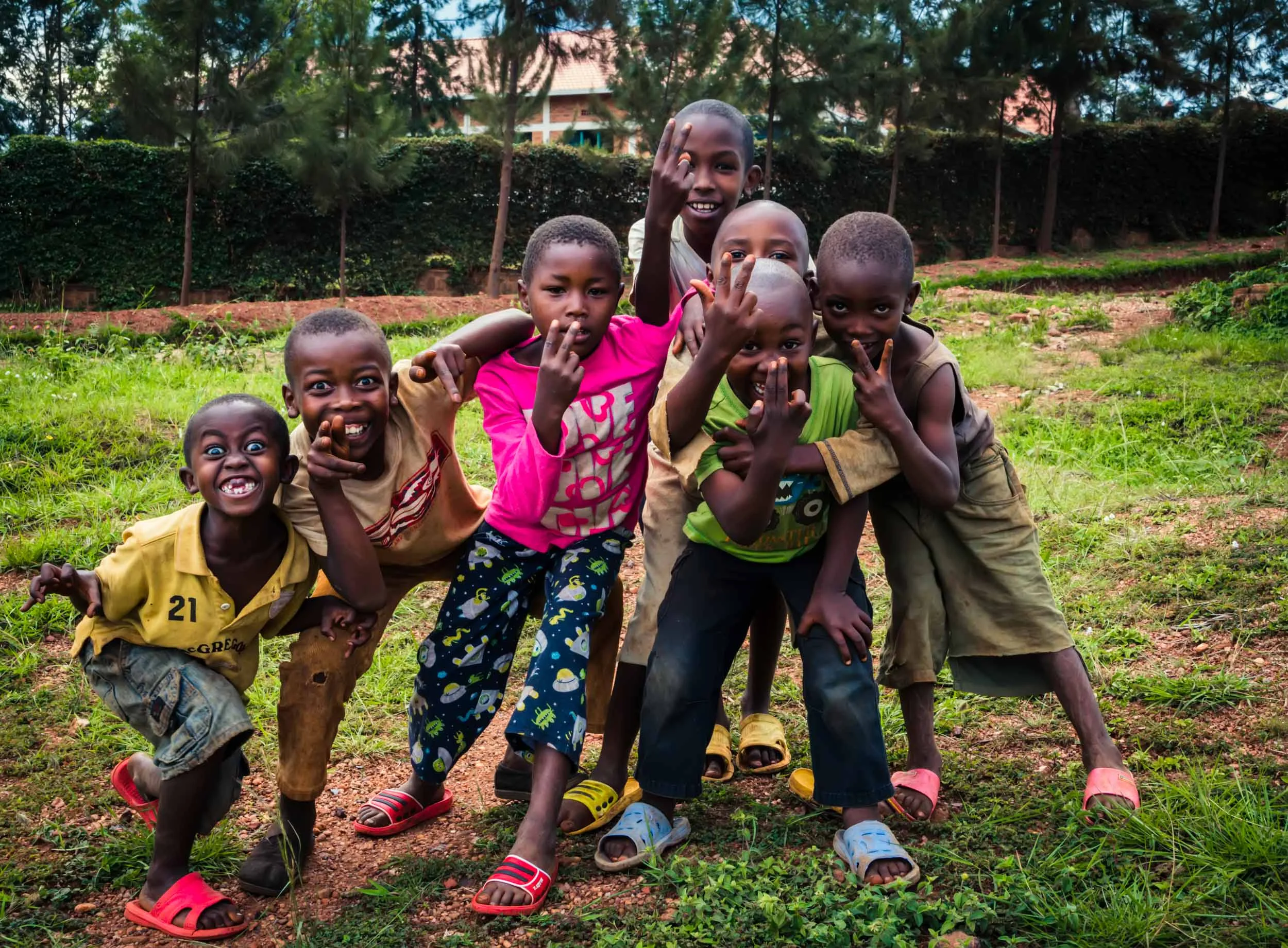 The Playful Children Of Rwanda