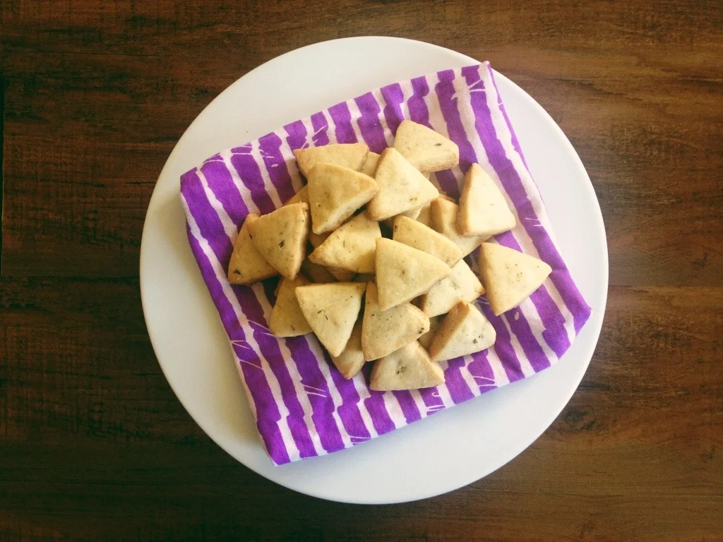 Lavender Shortbread Cookies