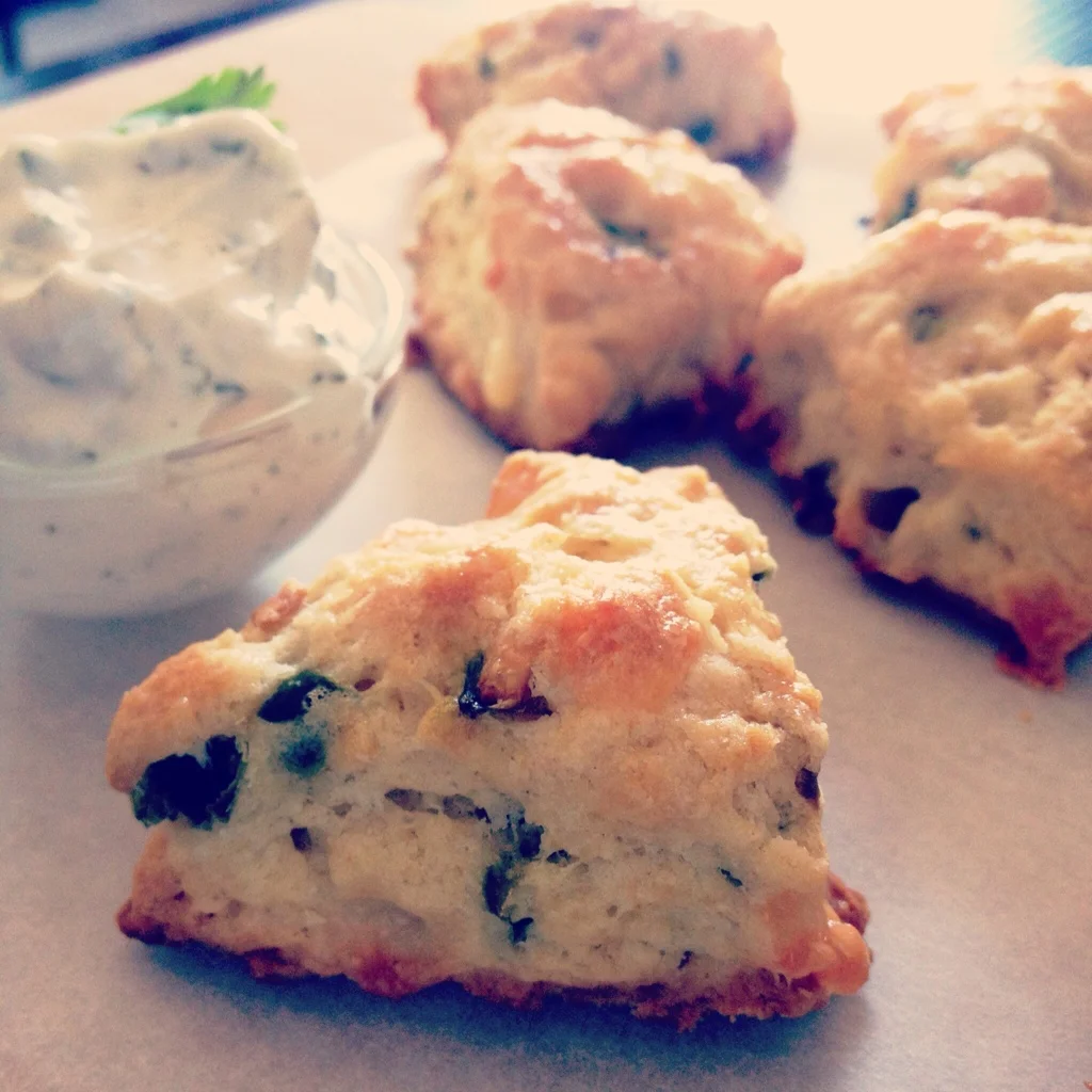 Cheddar-Jalapeño Scones