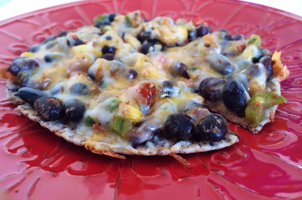 Black Bean [Open] Quesadilla
