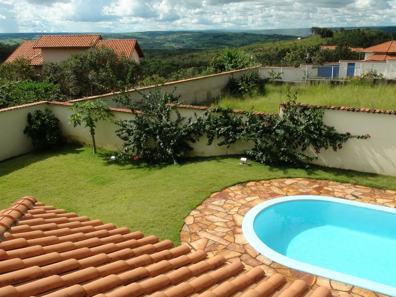 Casa de Luz - from upper veranda