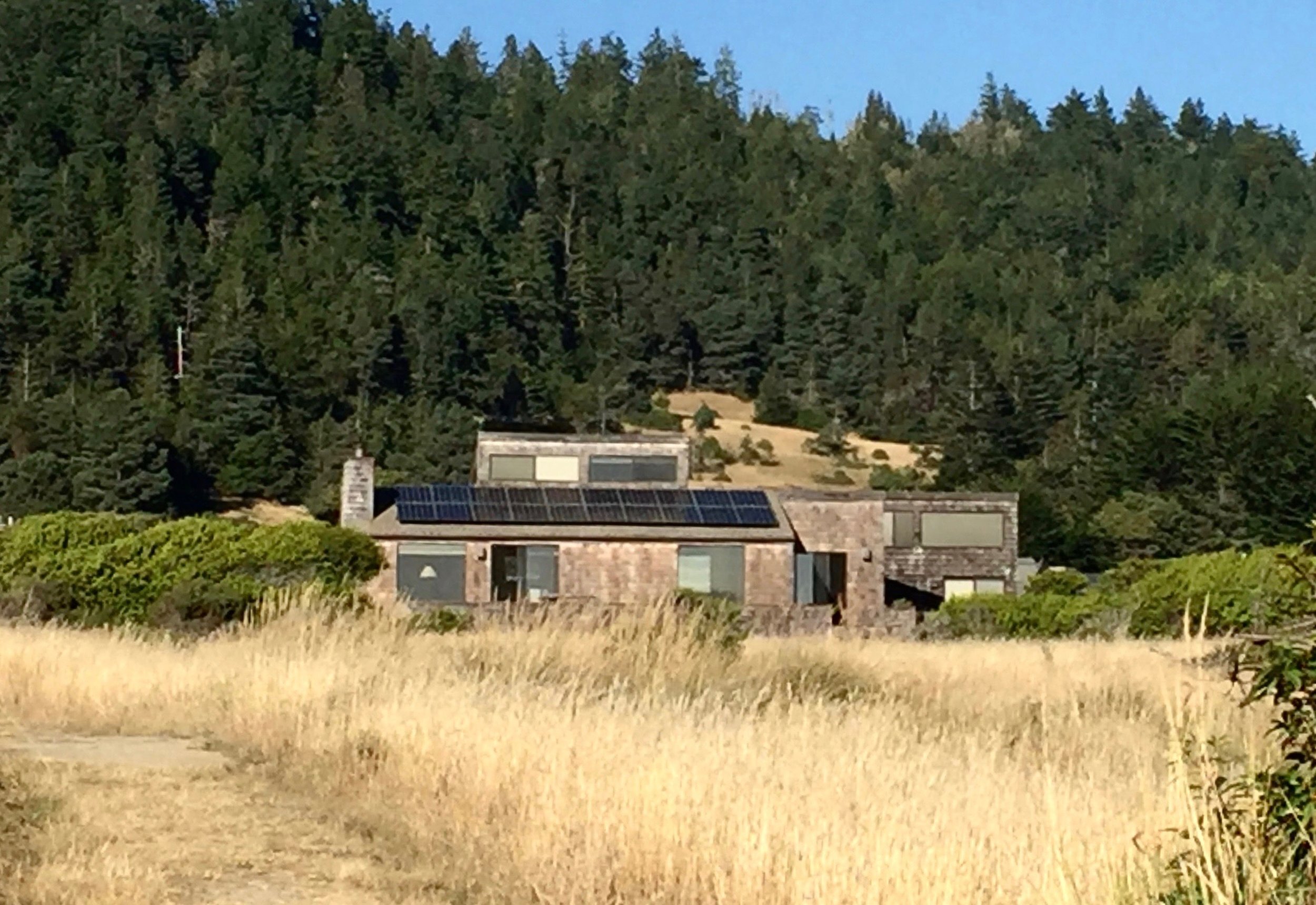 meadow view of Casa Pacis