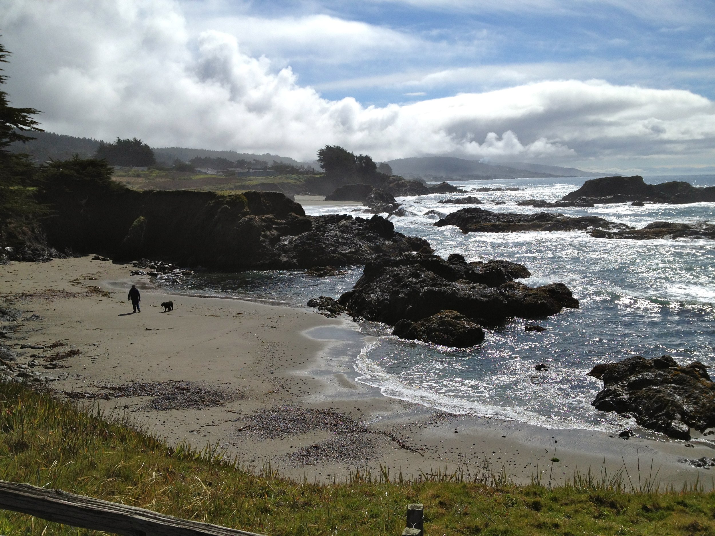 From the Bluff Trail near Casa Pacis