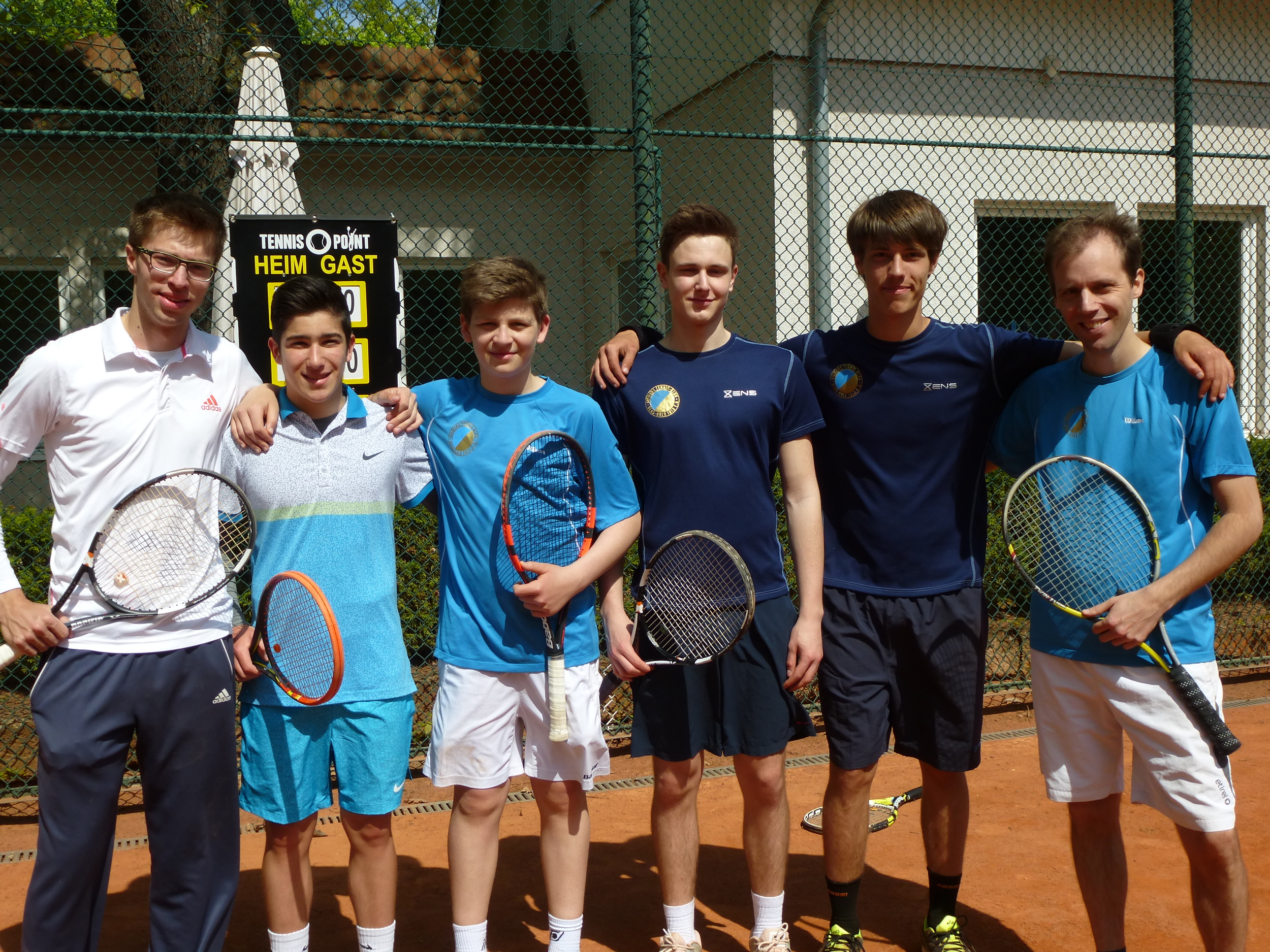 Christopher, Mark, Ruben Felix, Anton, Francois (03.05.2015)