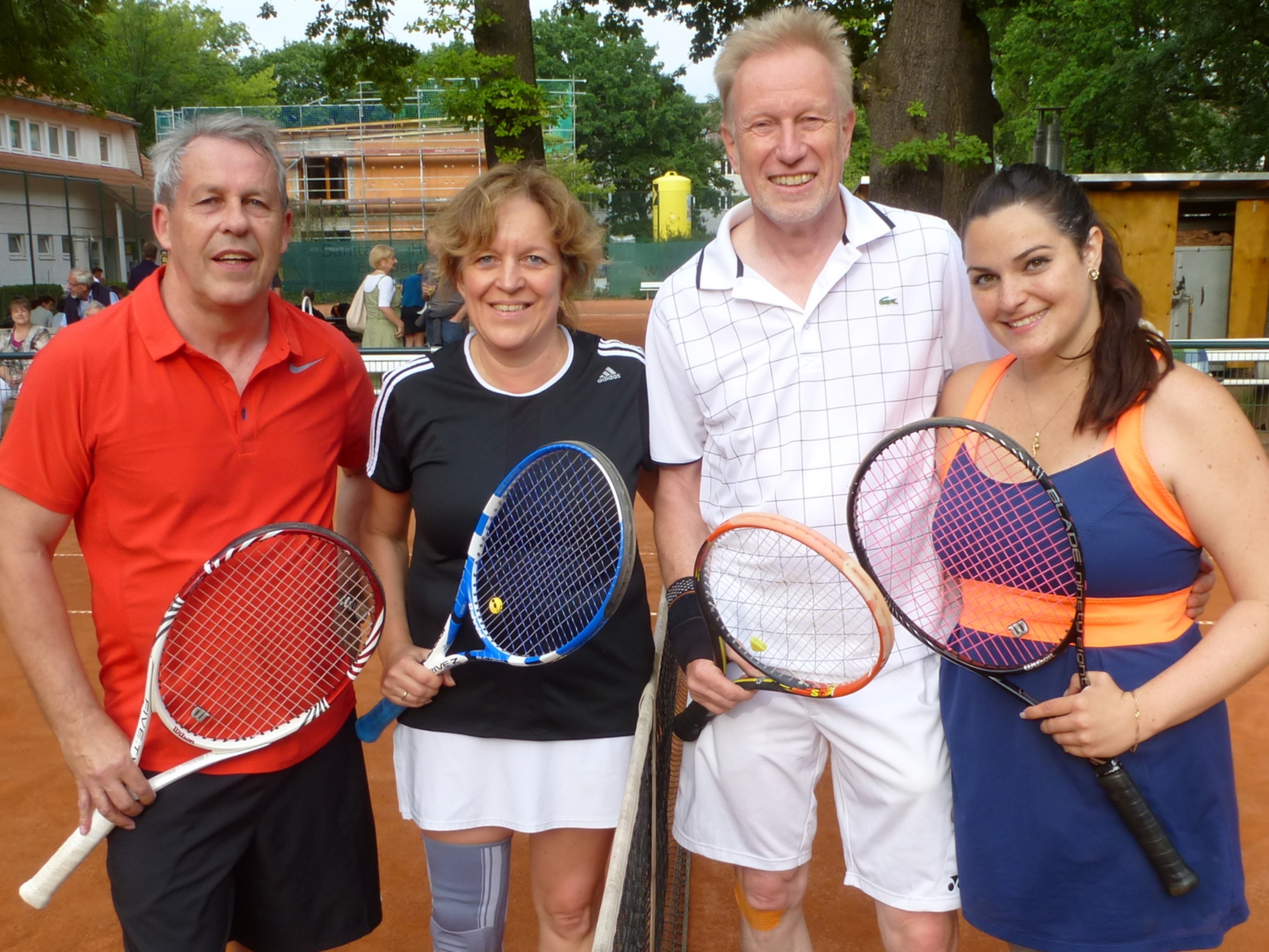 Mixed-Doppel: Jörg Venus / Beate Groeger - Dr. Winfried Turowski / Daniella Bakonyi