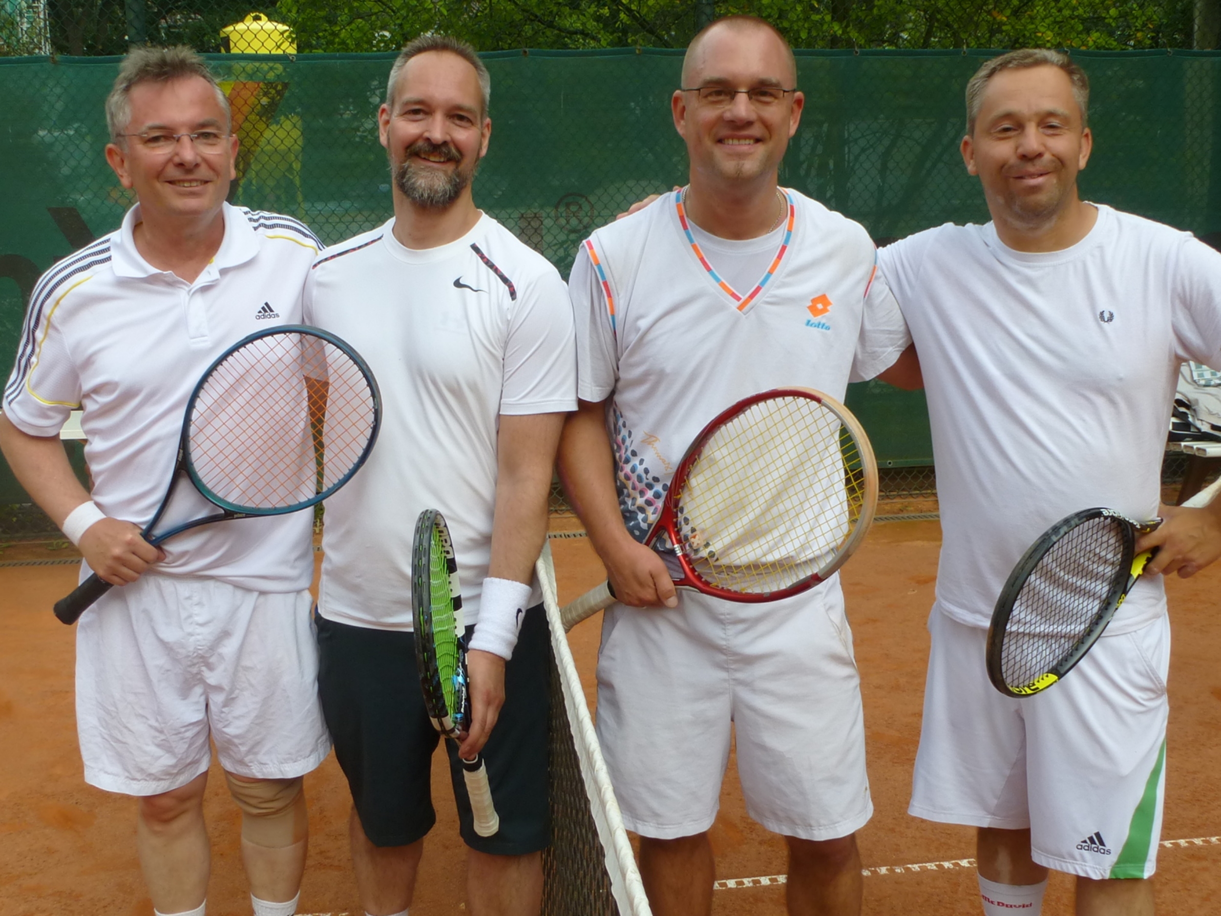 Herren-Doppel: Siegfried Bocionek / Ralf Gensing - Oliver Lewke / Ulf Lindberg