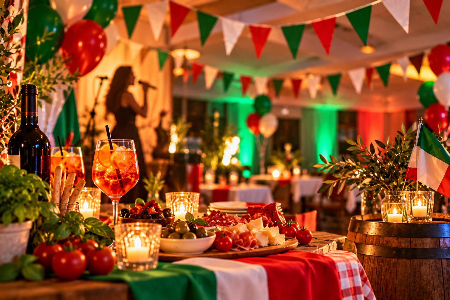 ITALIEN-Party im Klub