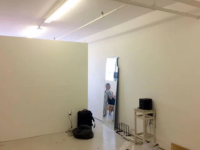 Wall is up. 'A Corner With' is taking shape. See you next Thursday x 📷@marionavilaros