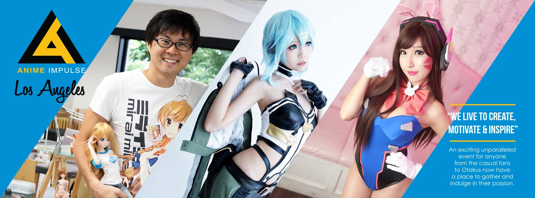 Danny Choo, Ely Cosplay and Rinnie Riot