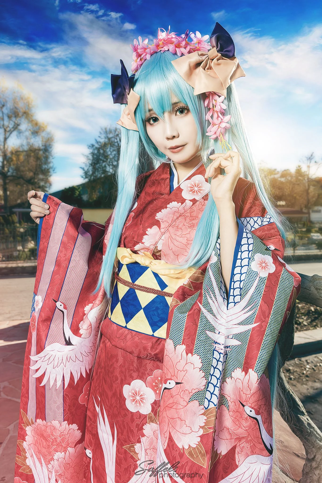 My first shot of Ely Cosplay as Hatsune Miku