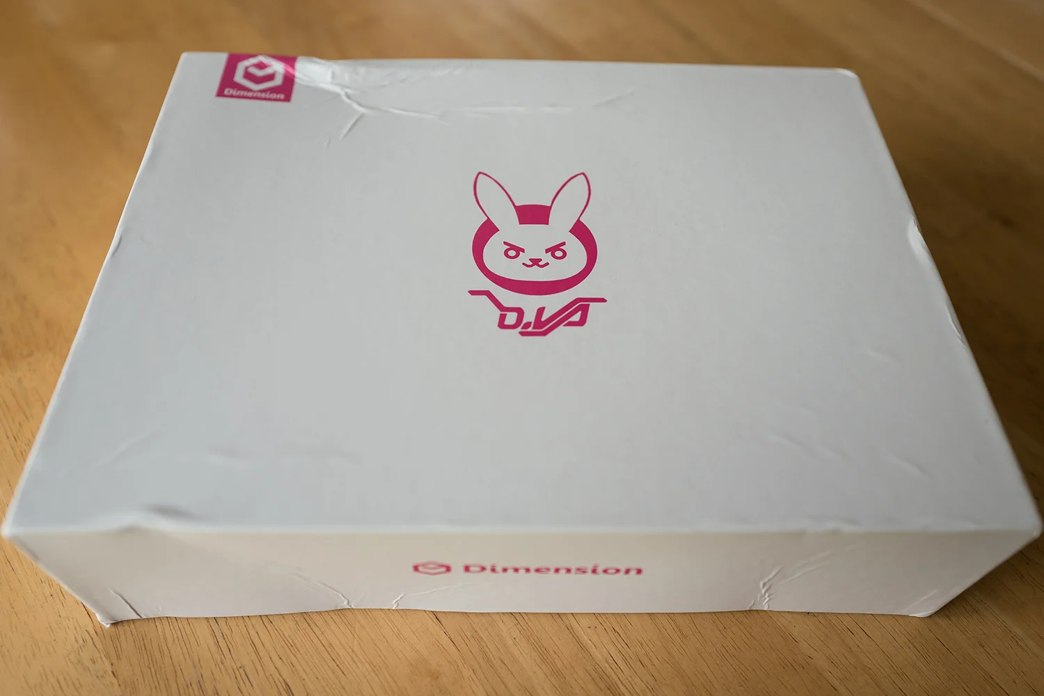 Box is cute but was damaged in transit.