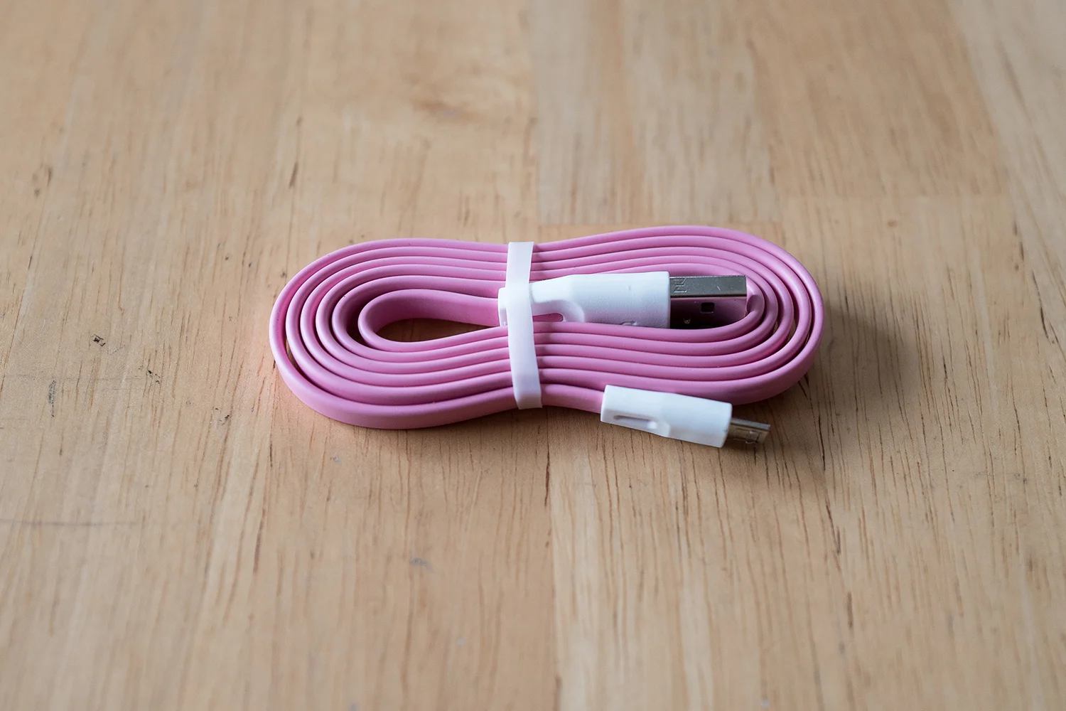 Micro USB cable with matching c