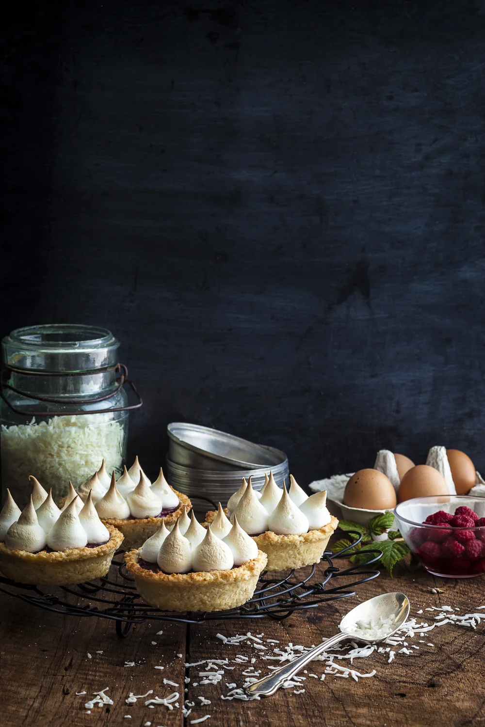 Cancer Society Cookbook - Raspberry Meringue Pie