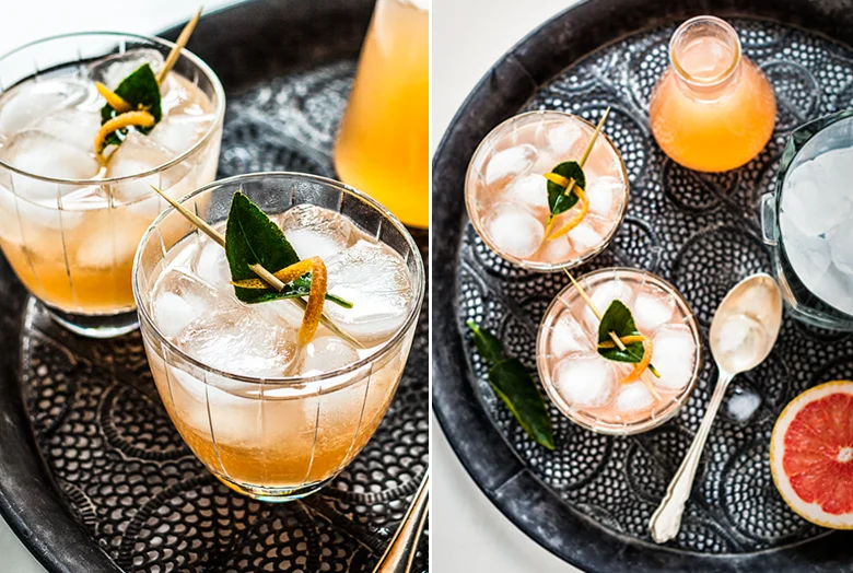 The Food Union - Grapefruit & Kaffir Lime Cocktail
