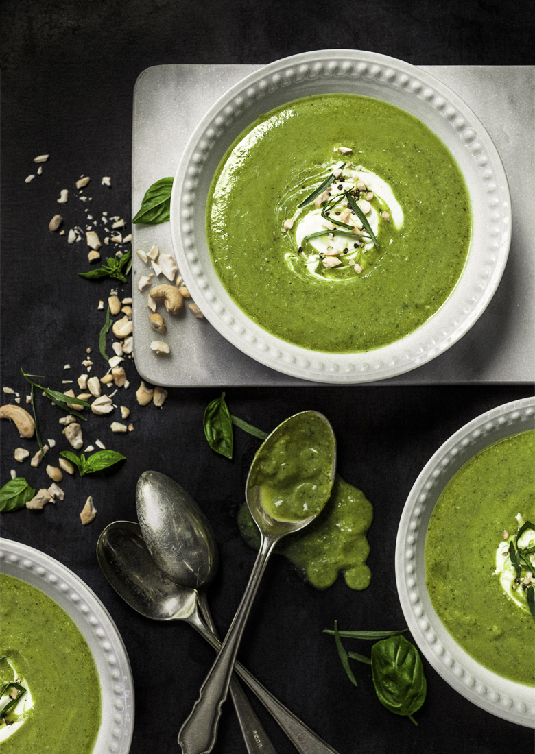 The Food Union - Courgette Soup with Cashews & Herbs