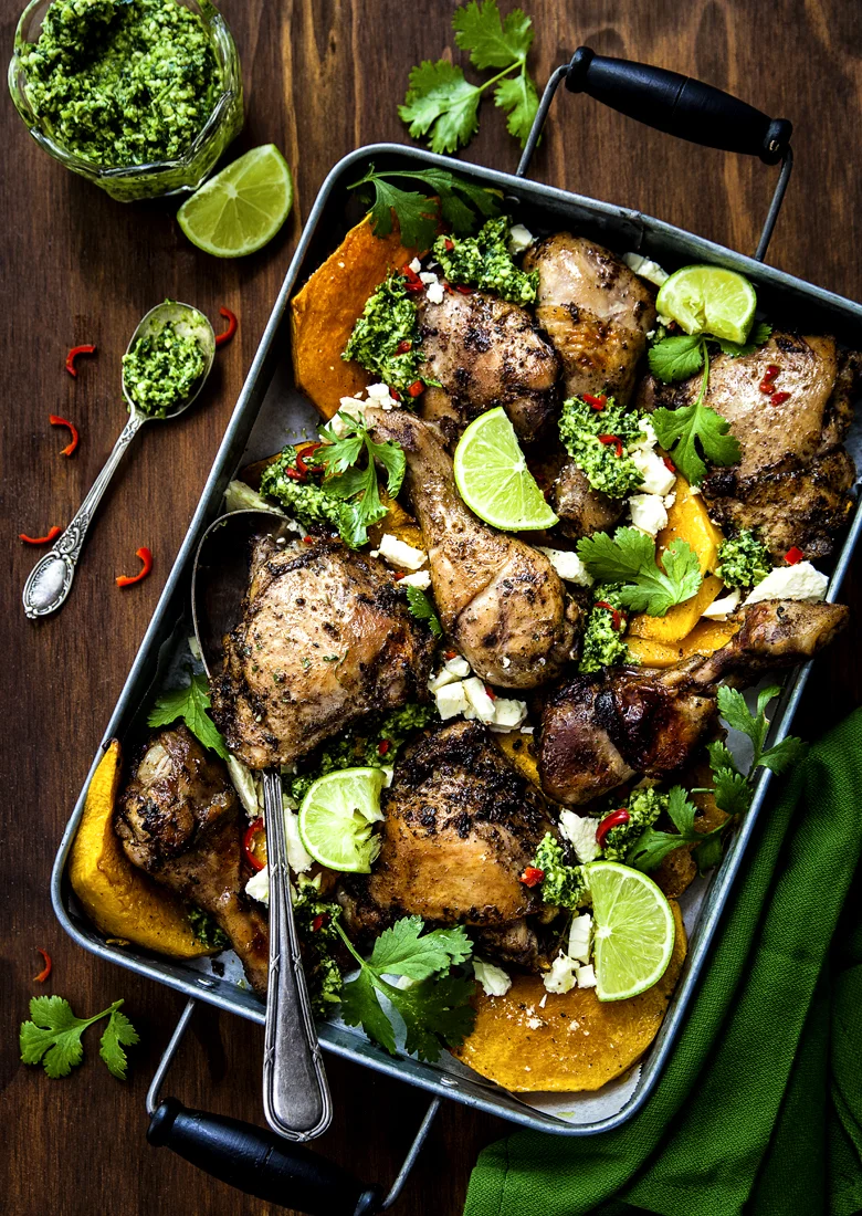 The Food Union - Mexican Chicken with Pumpkin & Pepita Pesto