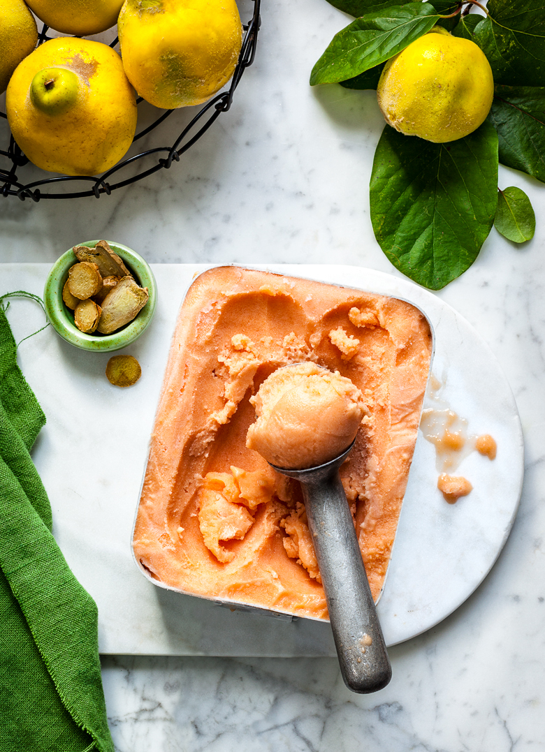 The Food Union - Quince & Ginger Sorbetto