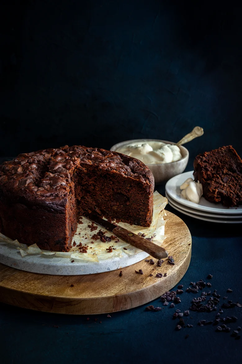 MM - Jan 2019 - Chocolate Courgette & Date Cake