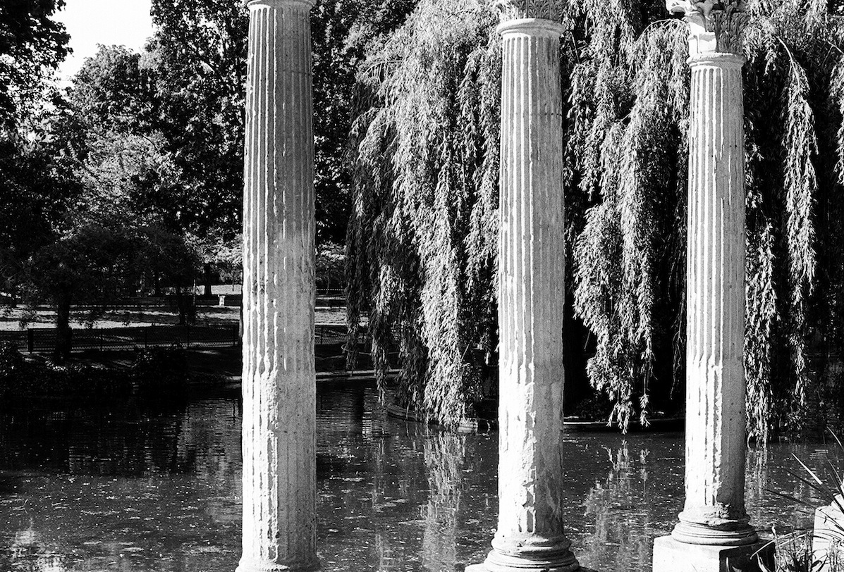 Parc Monceau | Paris in Black and White | Bill McClave