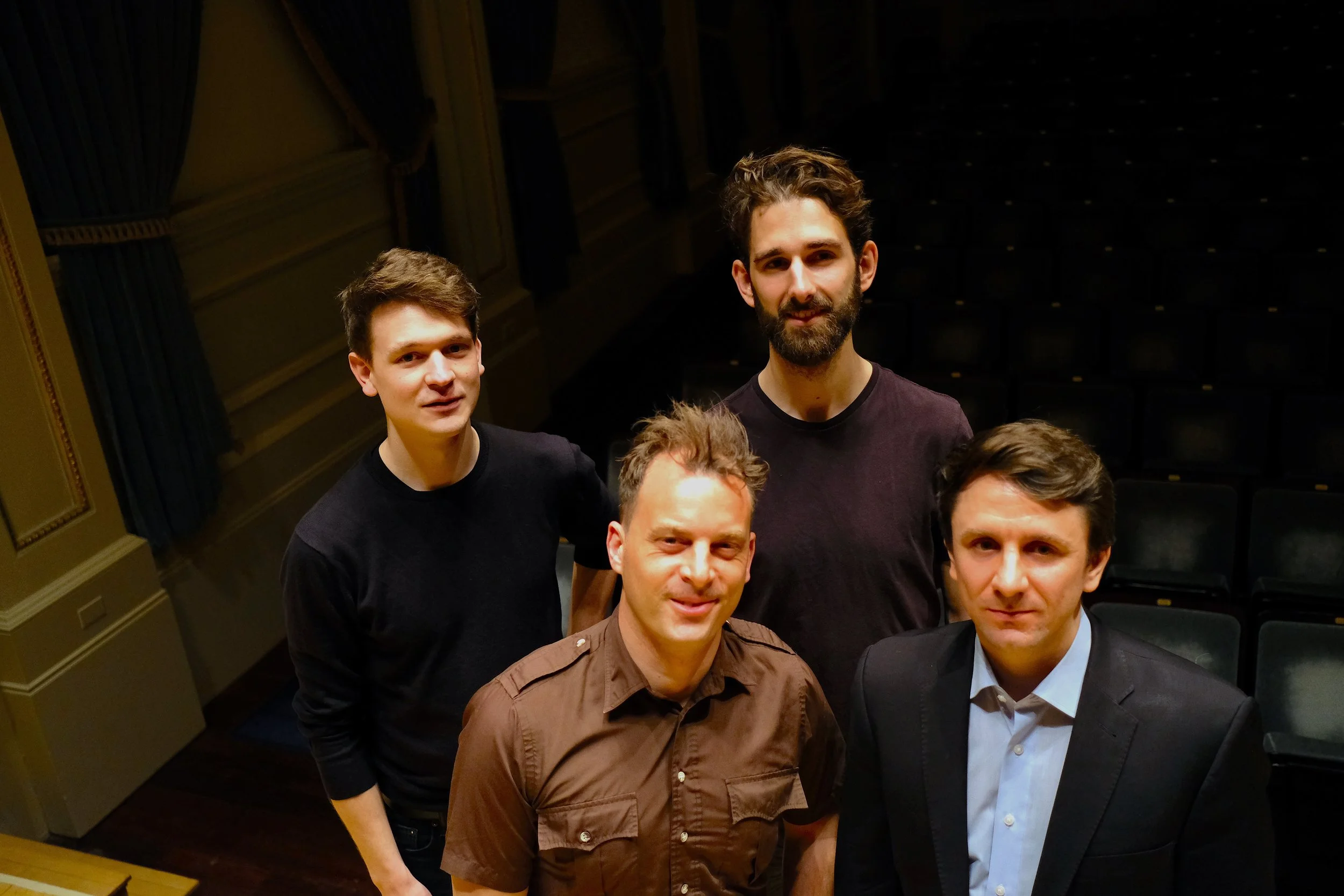 Trumann, Rückert, Peters, Dreyer (l to r)