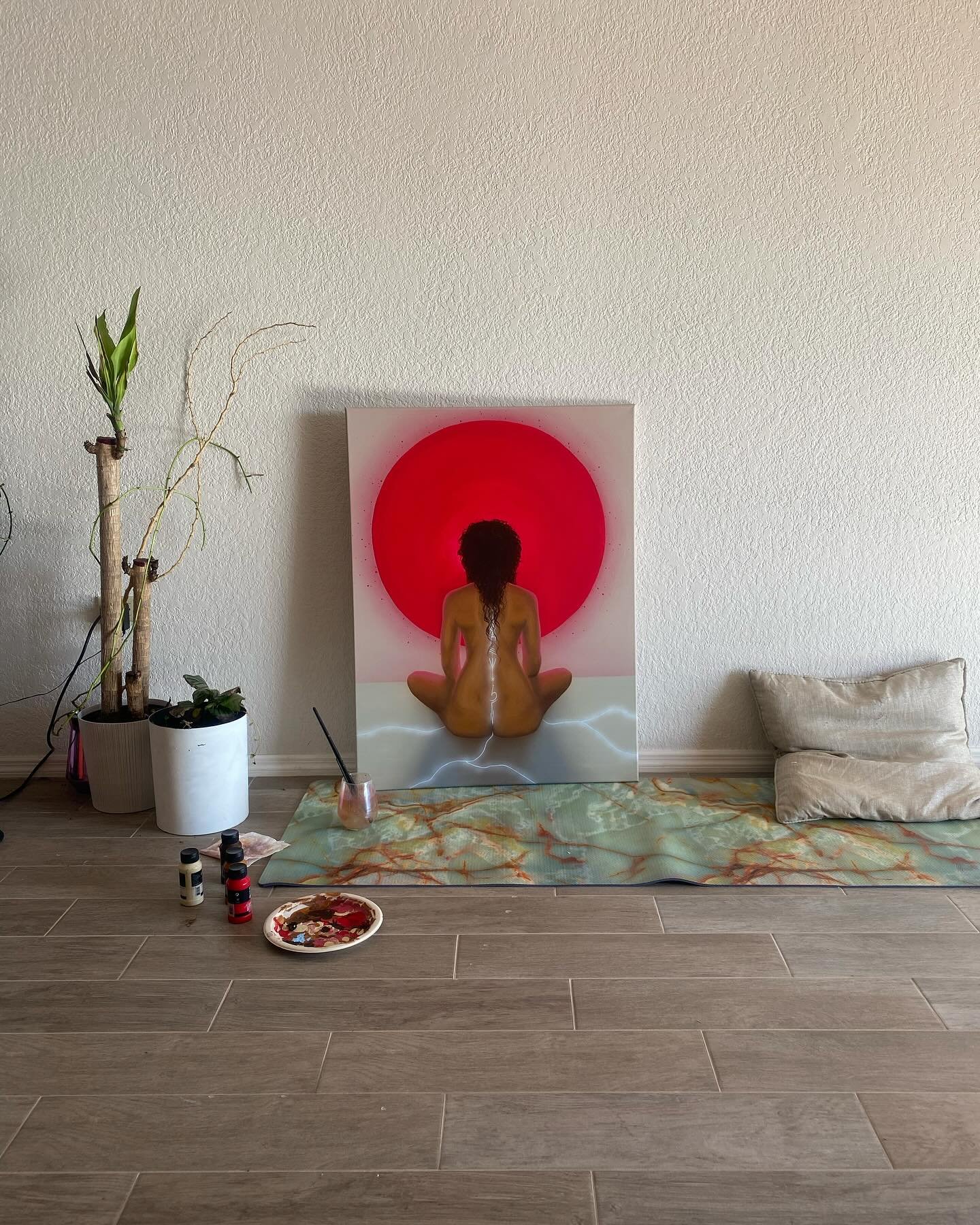 Acrylic on Canvas.

🙏🏽