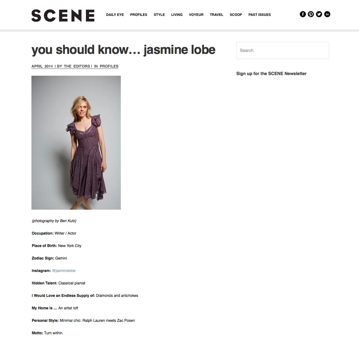 Jasmine Lobe