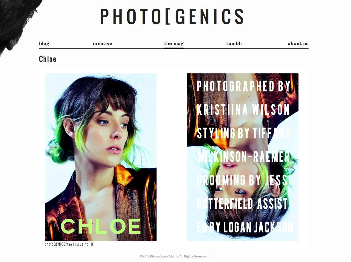 Photogenics Magazine Blog - Fall 2014 - Chloe Nørgaard Main Fashion Story 1.jpg