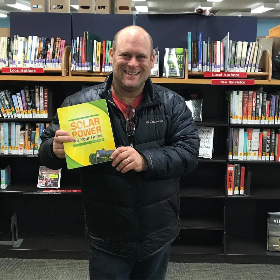 Somers Public Library thank you for allowing me to give my book Solar Power For Your Home. You kmow my dad who passed a year and a half plus ago lived in Somers so this means the world to me giving my book here! Check out http://www.somerslibrary.org (at Somers Public Library)