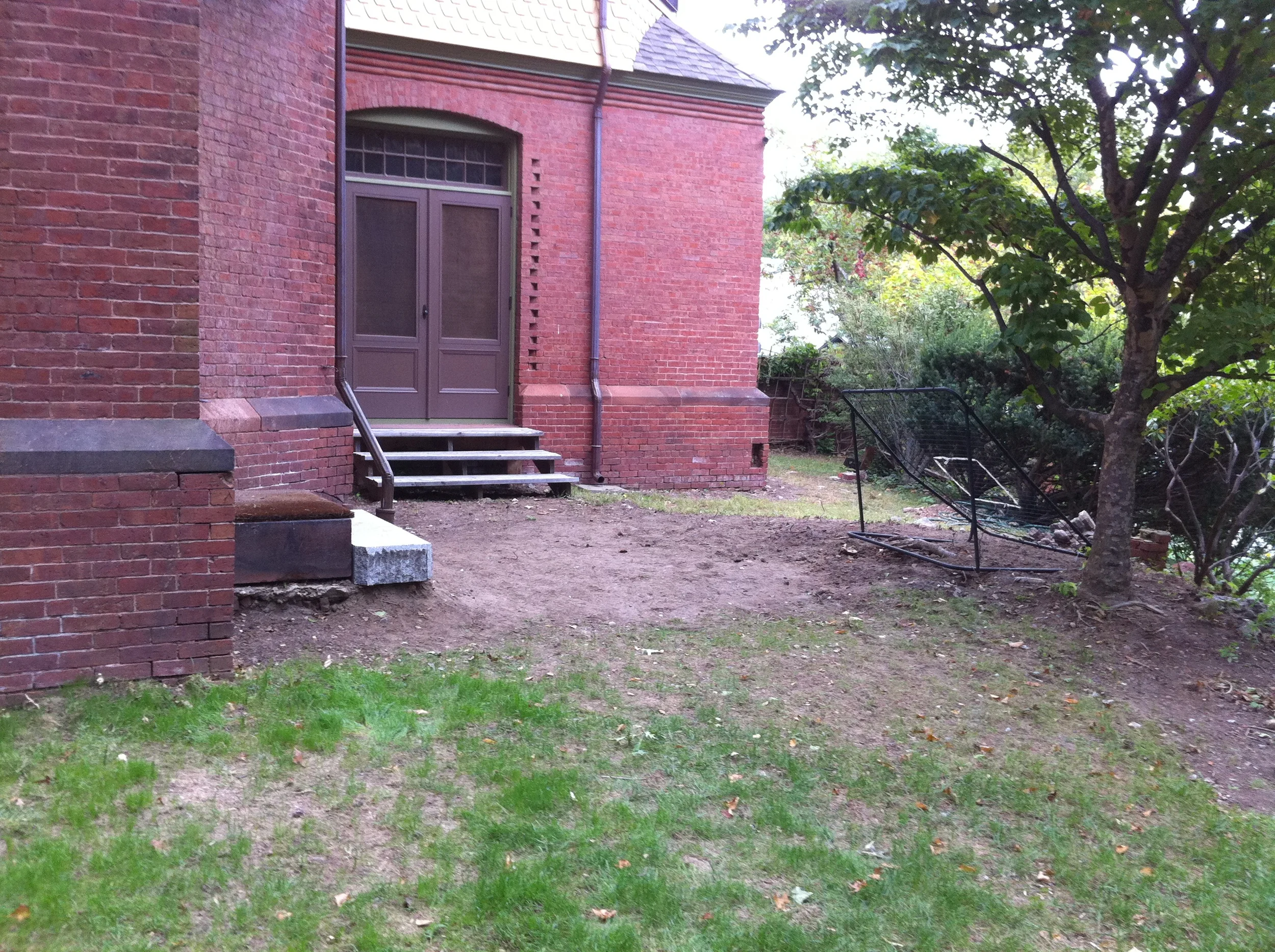 Terrace Before/Storrow House