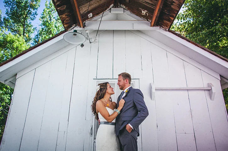 Denver Botanic Gardens Wedding Shed