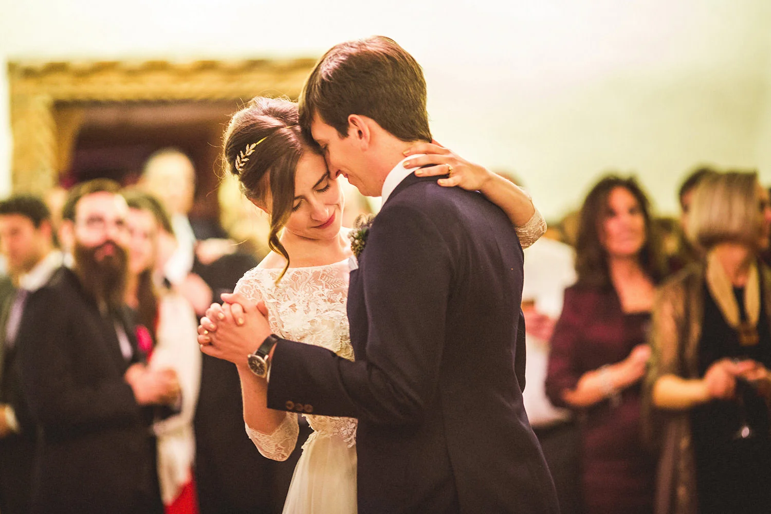 Cloister Castle Wedding First Dance