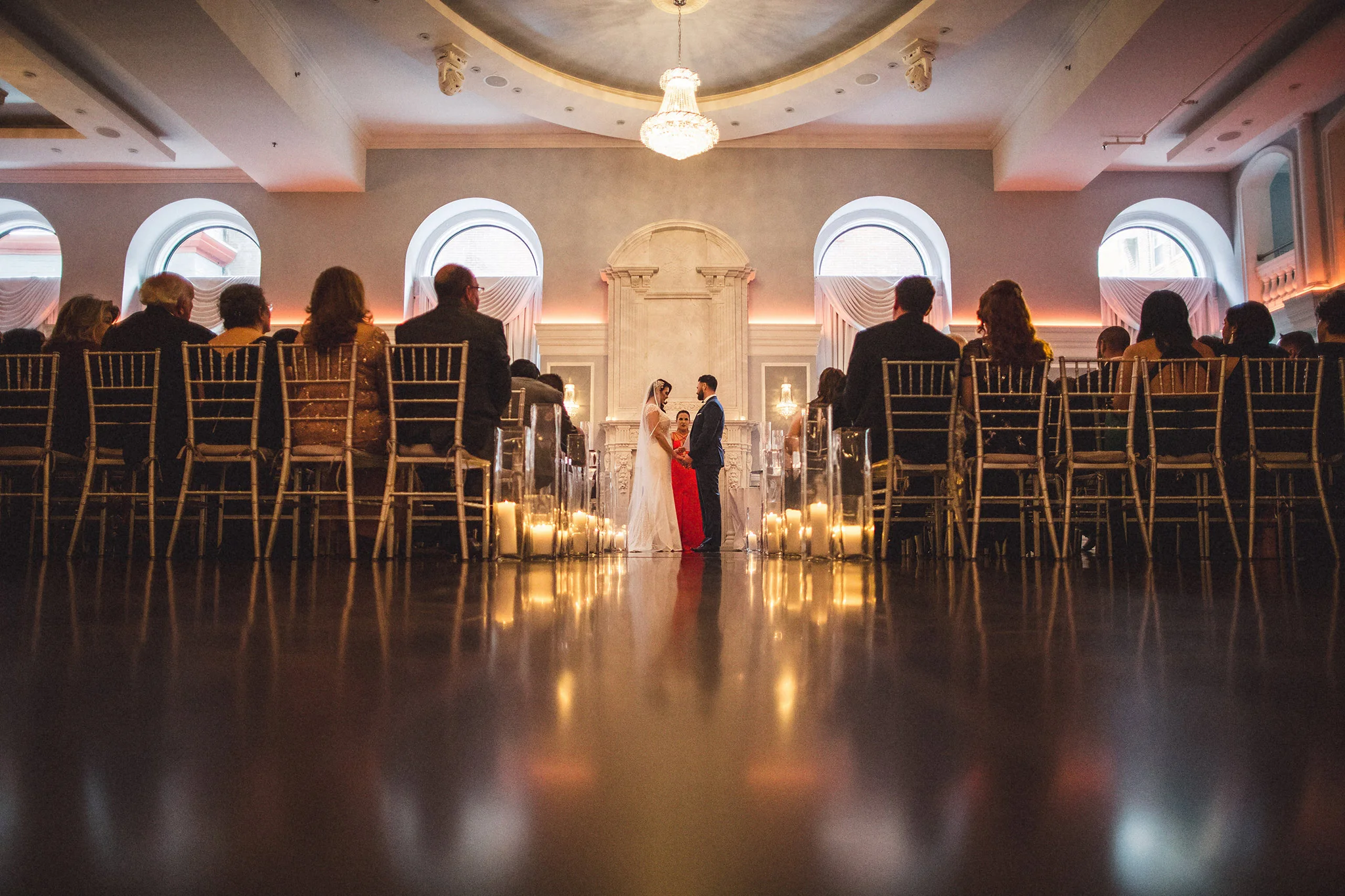 Arts Ballroom Ceremony Candles